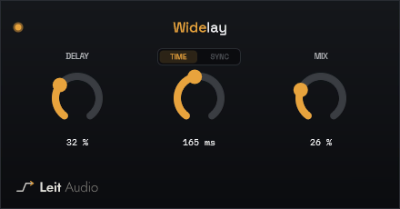 Widelay plugin interface